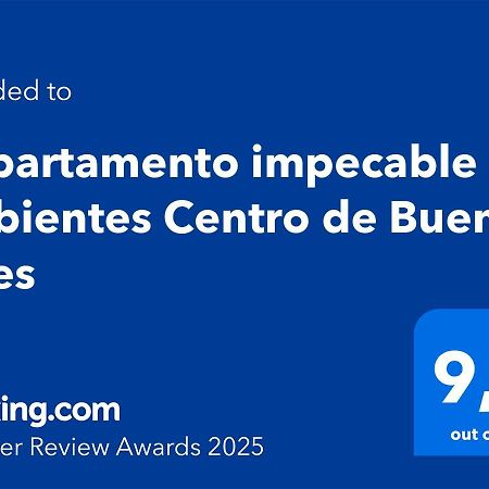 Apartament Departamento Impecable 2 Ambientes Centro De Buenos Aires Zewnętrze zdjęcie